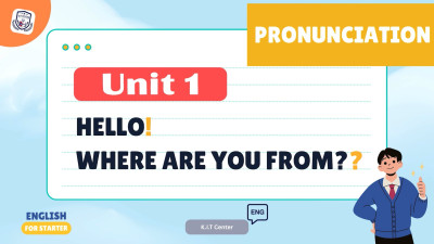 Unit 1 Hello! Where are you from