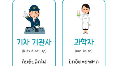 ຄຳສັບ ພາສາເກົາຫຼີ ກ່ຽວກັບອາຊີບ